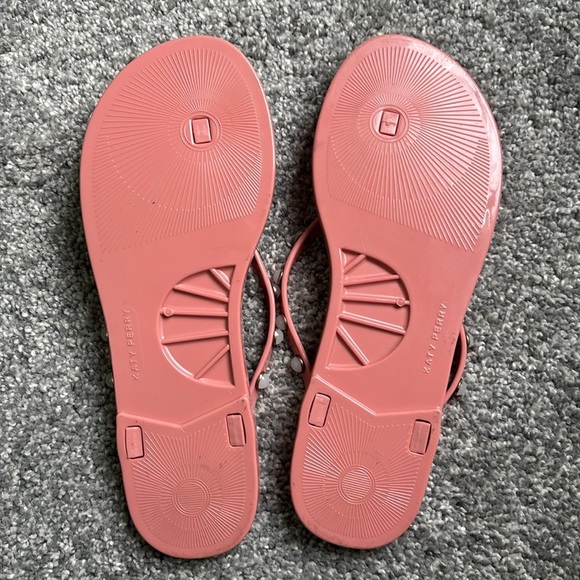 KATY PERRY THE GELI GEM SILVER flip flops 8 - Picture 3 of 3